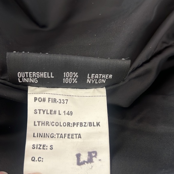 SOLD - First genuine leather vintage moto jacket - Picture 6 of 6